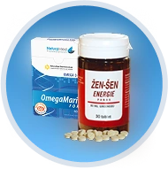Prírodné Omega-3 a Žen-Šen Energia bodujú