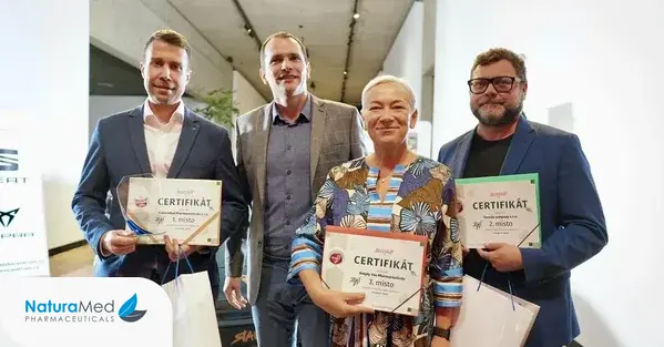 NaturaMed je znova prvý! Čitatelia Receptára nás ocenili v kategórii Zdravie