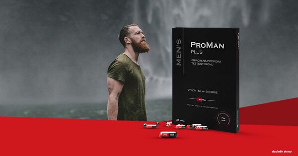 ProMan Plus na podporu tvorby testosterónu