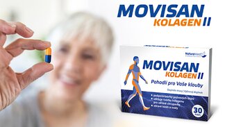 Predstavujeme novinku: Movisan Kolagen II pre radosť z pohybu
