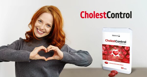 CholestControl udrží váš cholesterol na uzde.