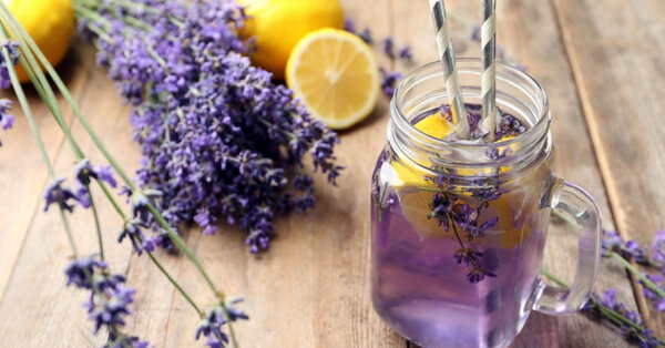 Levanduľová limonáda