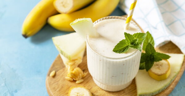 Sójové smothie s banánom