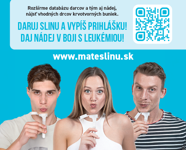 Máte slinu? Možno práve vy môžete zachrániť život