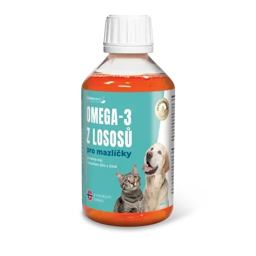 Omega 3 z lososov pre miláčikov 1 fľaša v balení